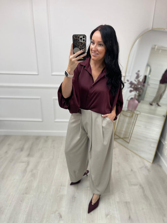 CAMISA NORMA SATEN