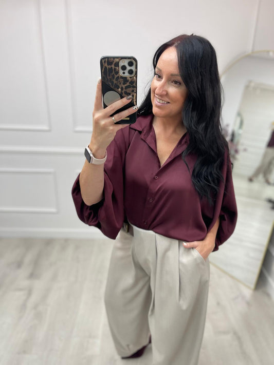 CAMISA NORMA SATEN