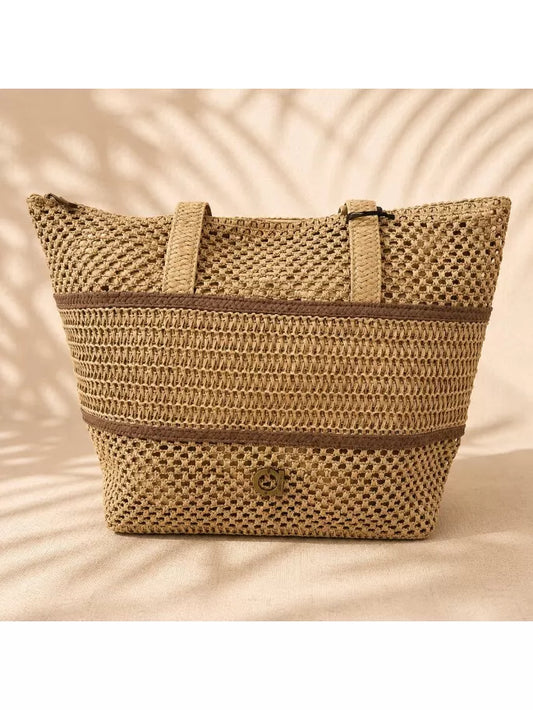 BOLSO PLAYA RAFIA AMICHI