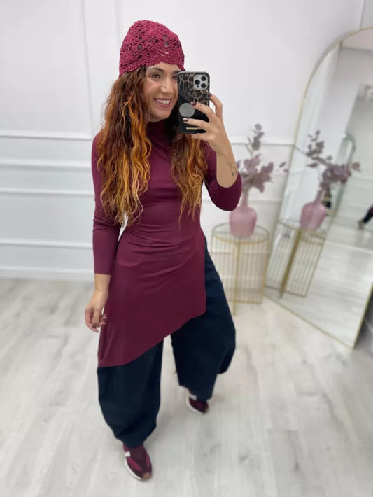 CAMISETA MEISSA ASIMETRICA