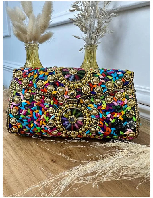 CARTERA BRASIL PIEDRAS COLOR