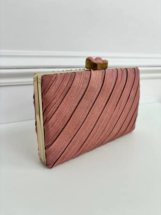 CARTERA PLISADA ROSA 34700