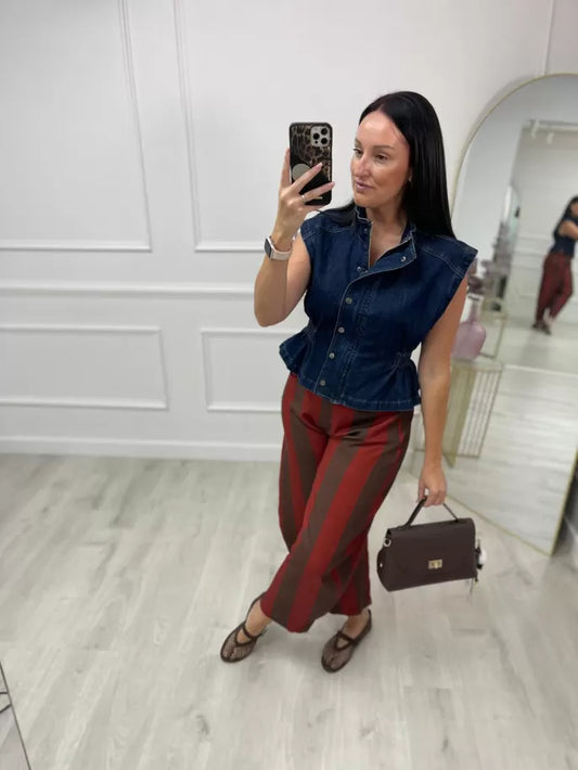 CHALECO ALISSE DENIM