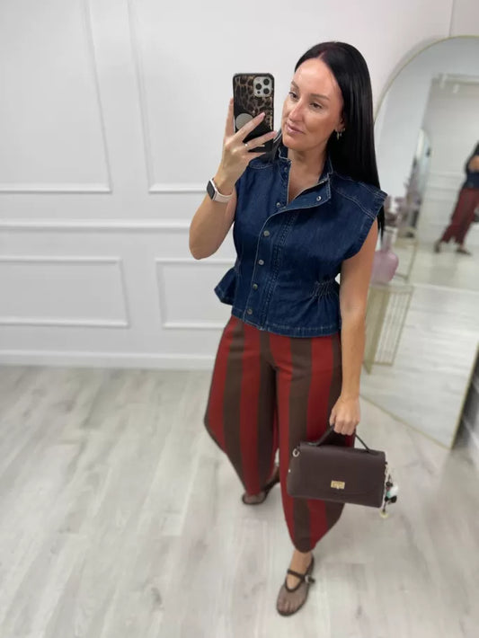 CHALECO ALISSE DENIM