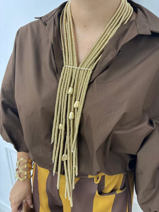 COLLAR FLAVIA DORADO