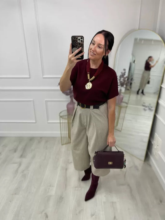 PANTALON AYLIN JASPEADO