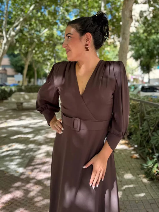 VESTIDO CLOE LARGO VUELO