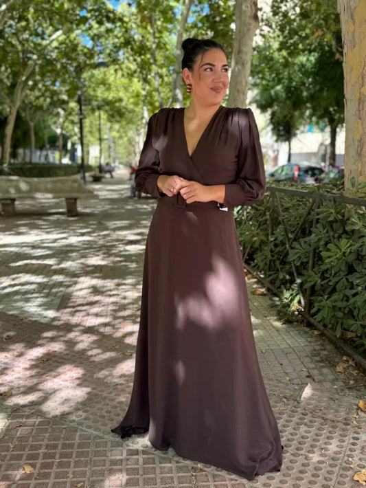 VESTIDO CLOE LARGO VUELO