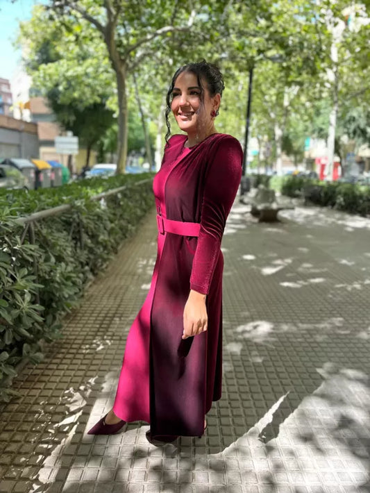 VESTIDO DIVA TERCIOPELO