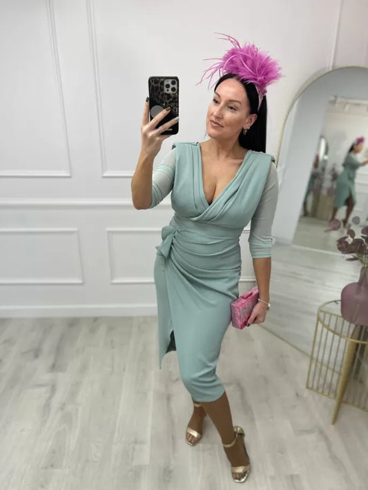 VESTIDO FLORENCE DRAPEADO