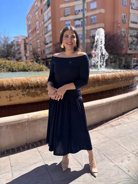 VESTIDO FRIDA FRUNCES