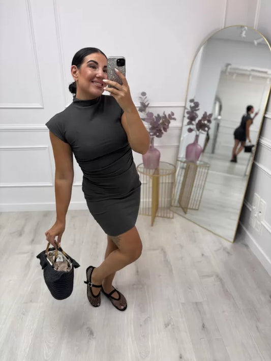 VESTIDO GILDA DRAPEADO