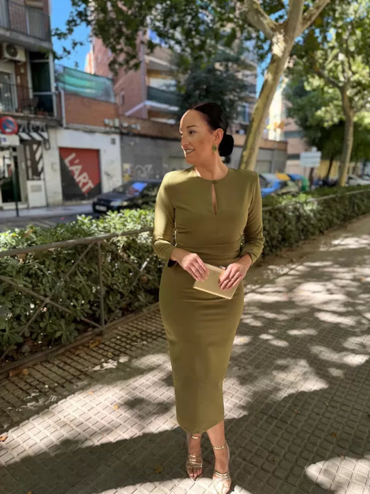 VESTIDO IMPERIO CAPA
