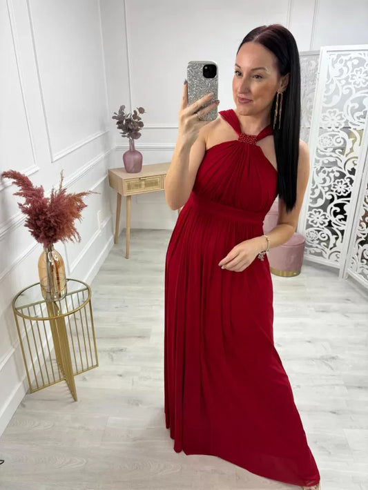 VESTIDO LETIZIA ROJO