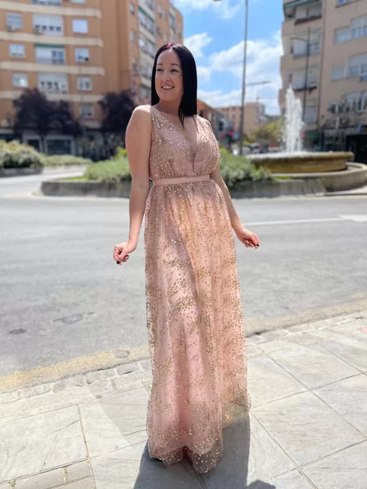 VESTIDO MEGAN ROSADO 12465